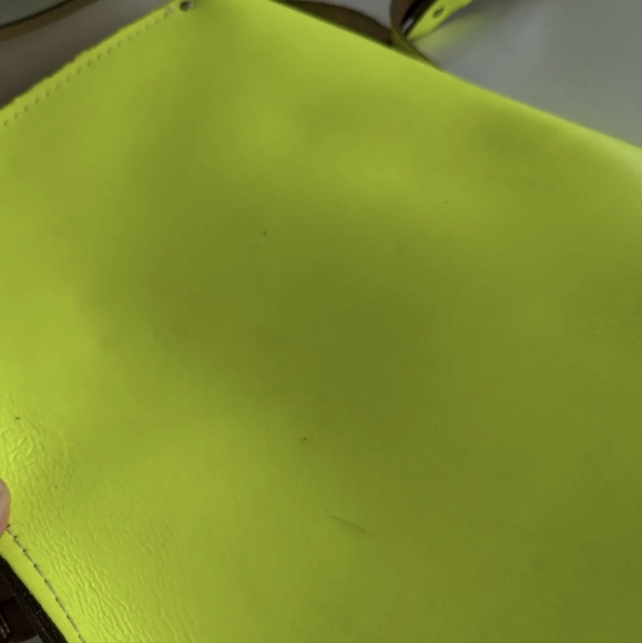 RESERVED LISTING - The Cambridge Satchel Company Neon Yellow | Large. - Picture 11 of 11